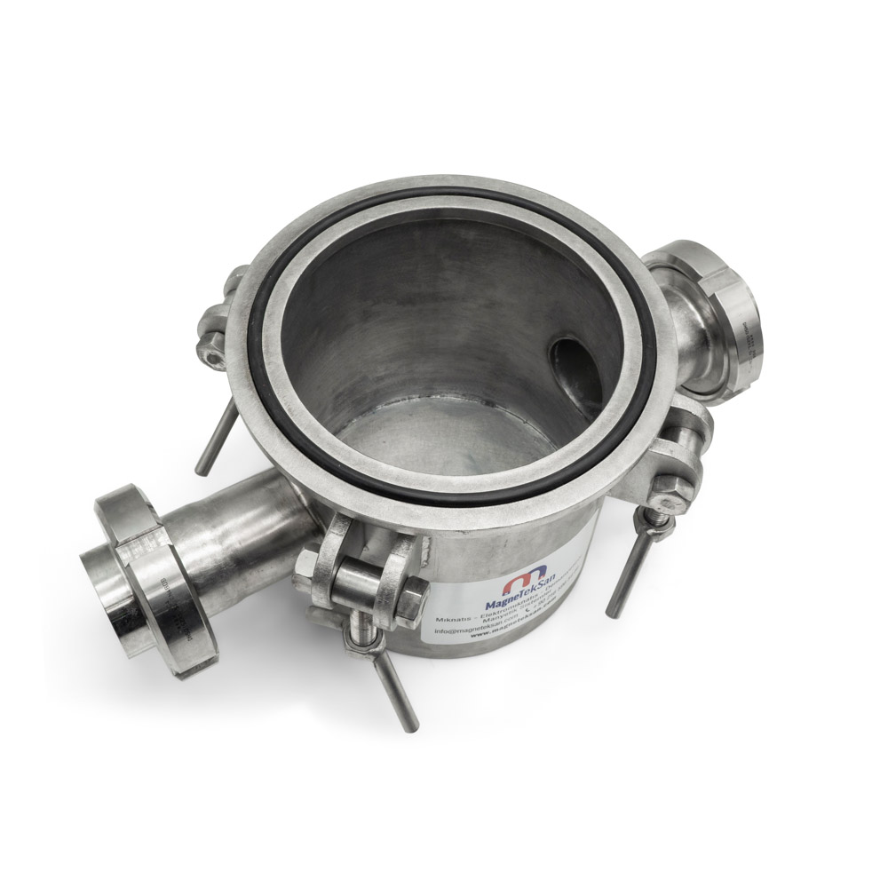 Filtre Magnétique Pour Chauffage Central – 12 000 Gauss, Laiton Noir, Filetage G3/4, Avec Vanne De Vidange