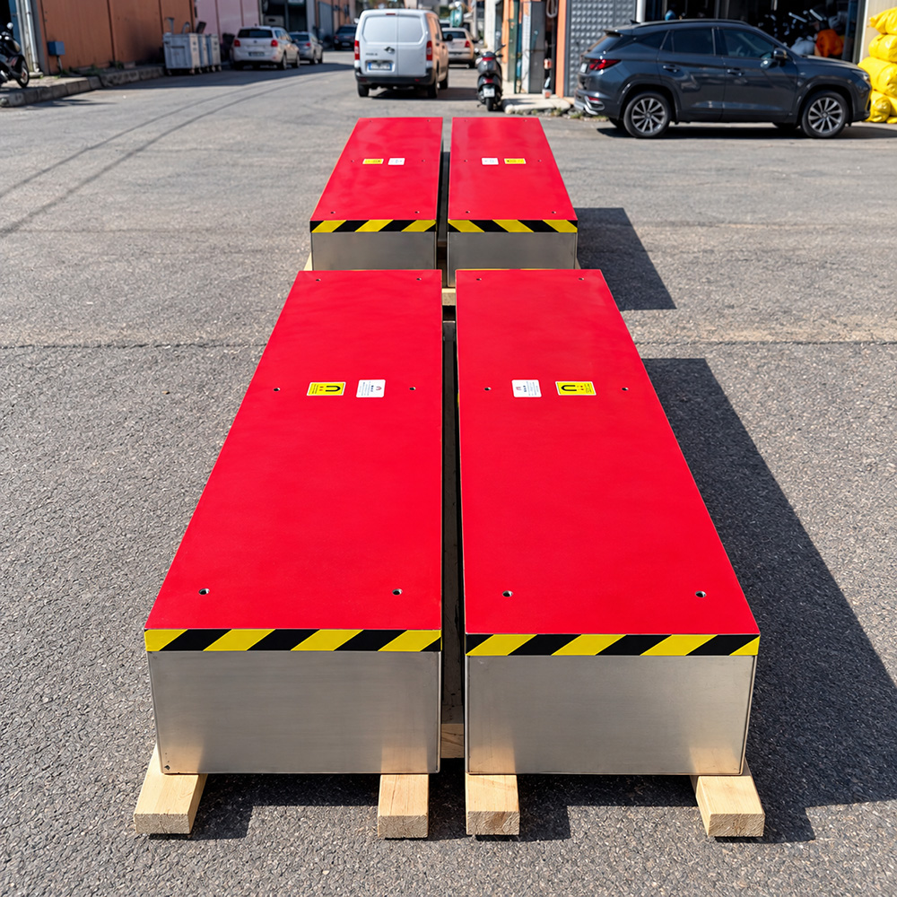 Overband Separator Ferrite Magnetic Core for Recycling Lines – 2000x500x350 mm