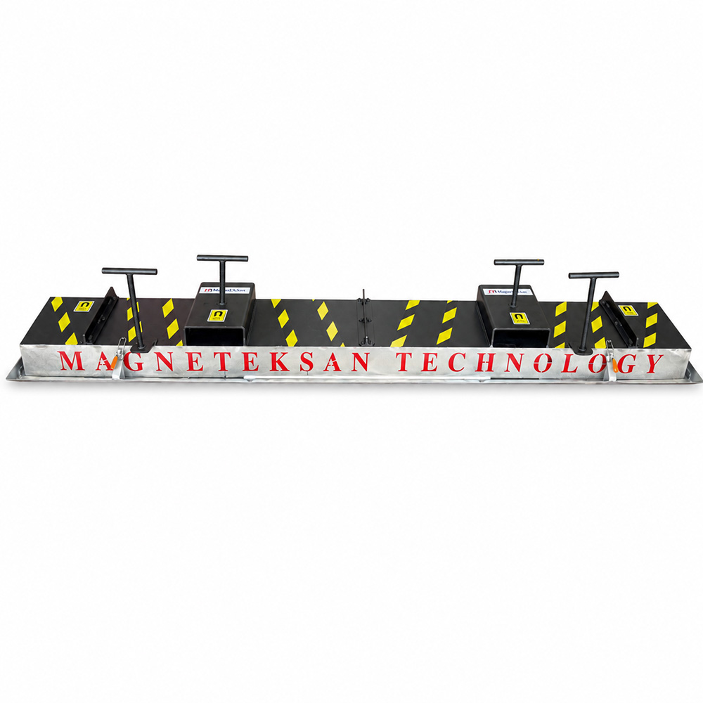 3000x400x150 mm Forklift Magnetic Sweeper – Industrial Floor Cleaning