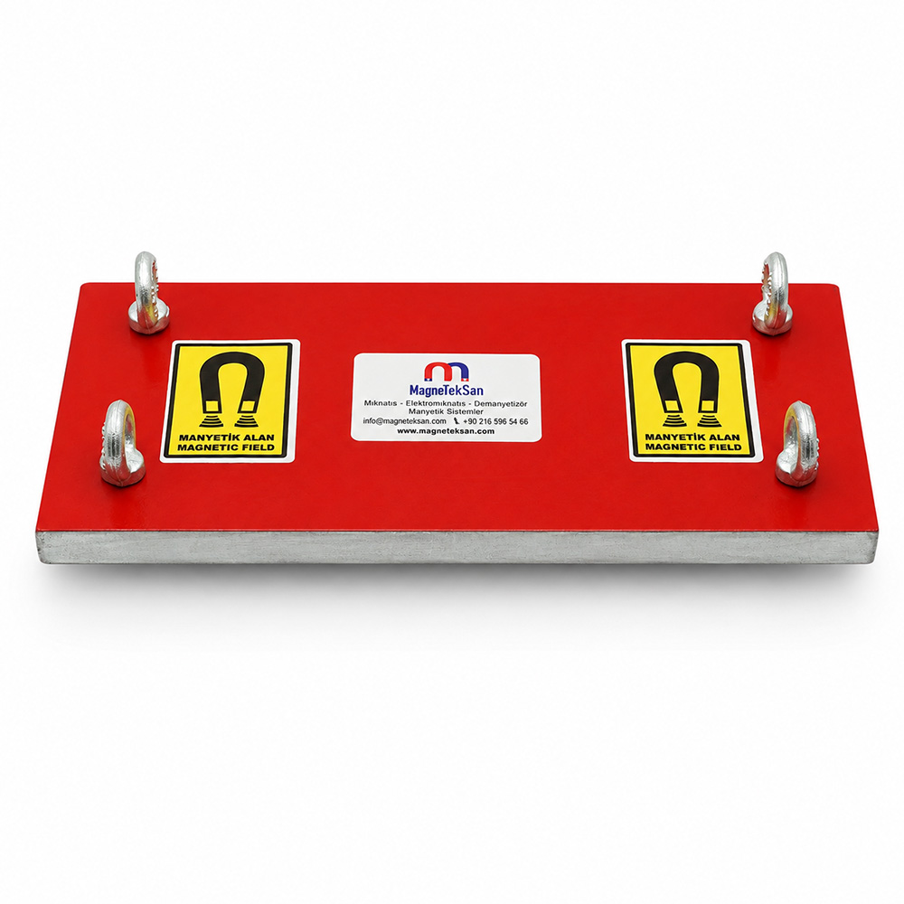 400x190x22 mm Neodymium Plate Magnet for Plastic Crushers