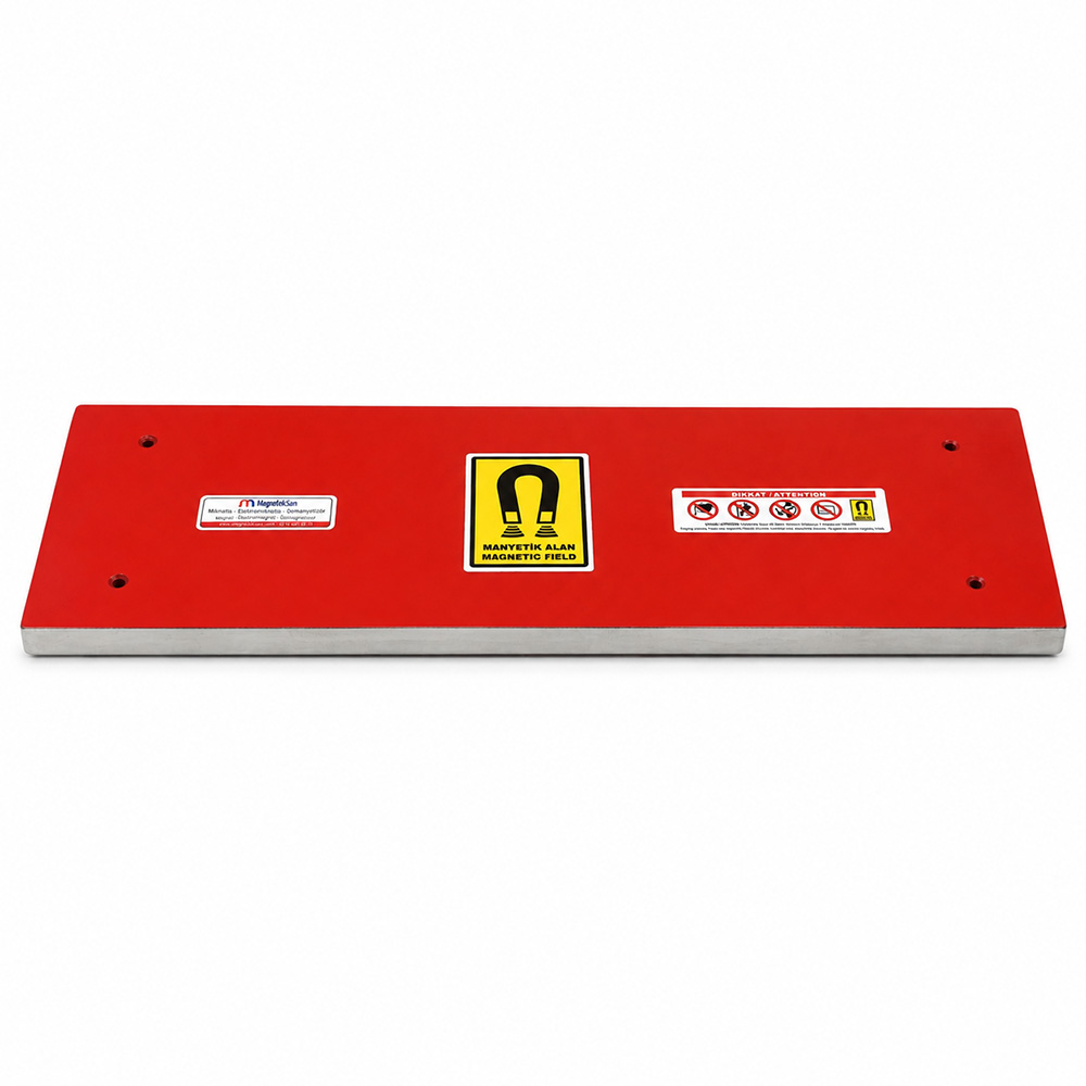 600x200x23 mm – Neodymium Plate Magnet – Paper & Cardboard Recycling