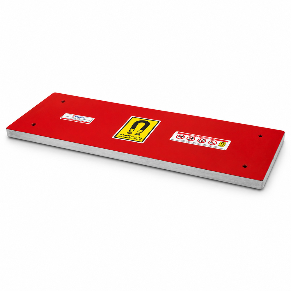 600x200x23 mm – Neodymium Plate Magnet – Paper & Cardboard Recycling