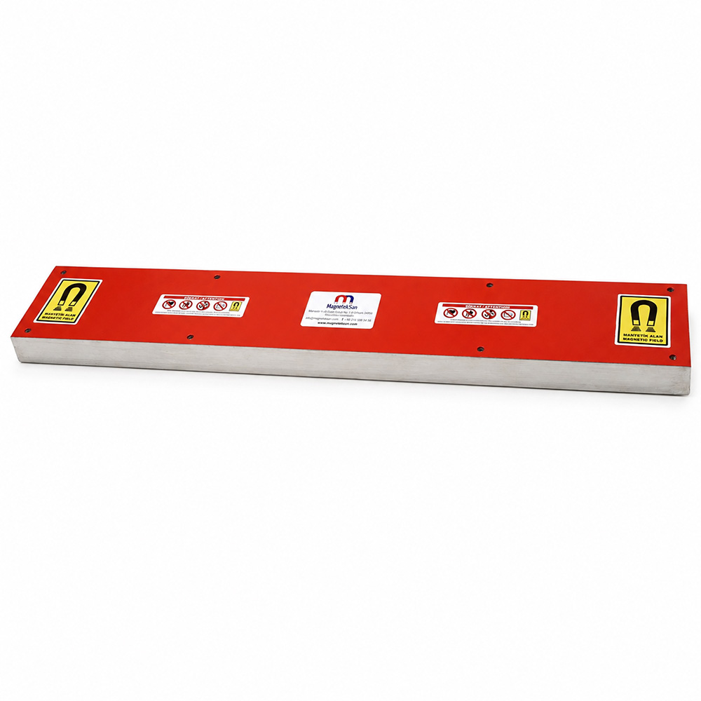 892x150x42 mm – Neodymium Plate Magnet – Gypsum Board Recycling (2)