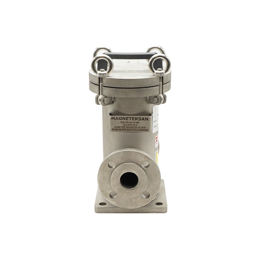 DN40 N52 Neodymium Inline Magnetic Filter for Boron Oil Lines