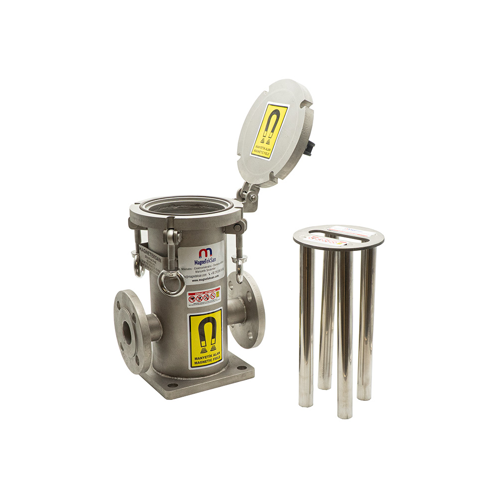 DN40 N52 Neodymium Inline Magnetic Filter for Boron Oil Lines