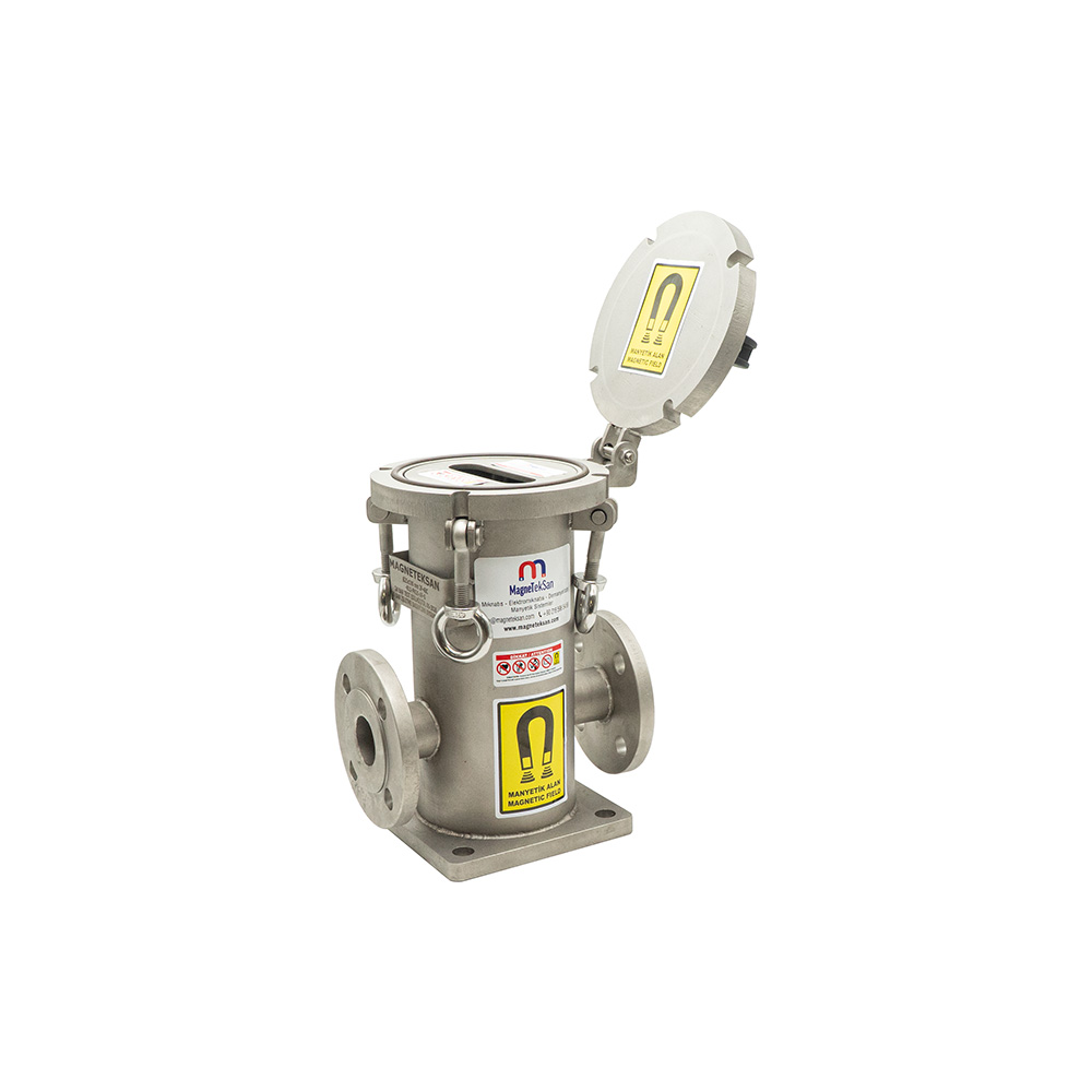 DN40 N52 Neodymium Inline Magnetic Filter for Boron Oil Lines