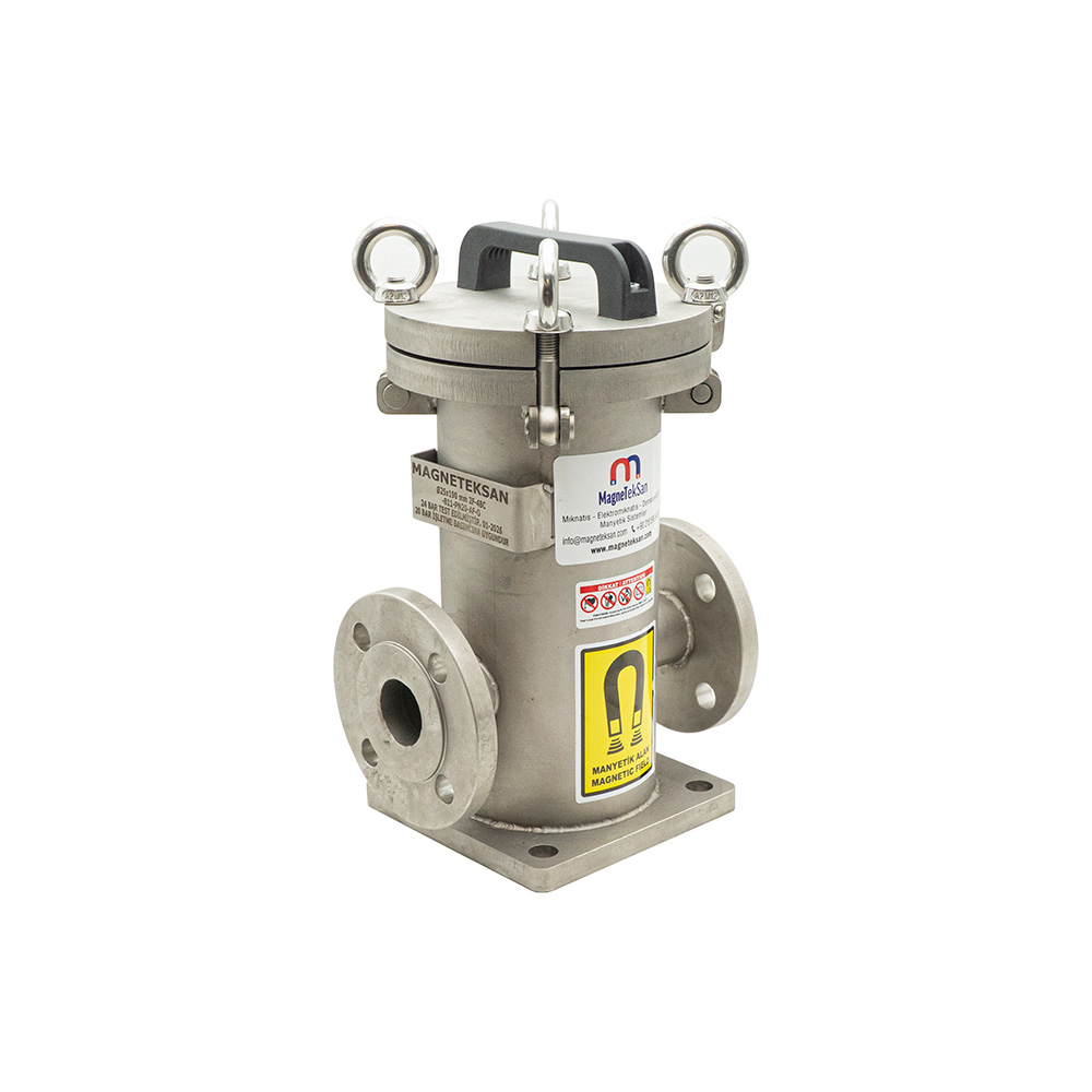 DN40 N52 Neodymium Inline Magnetic Filter for Boron Oil Lines