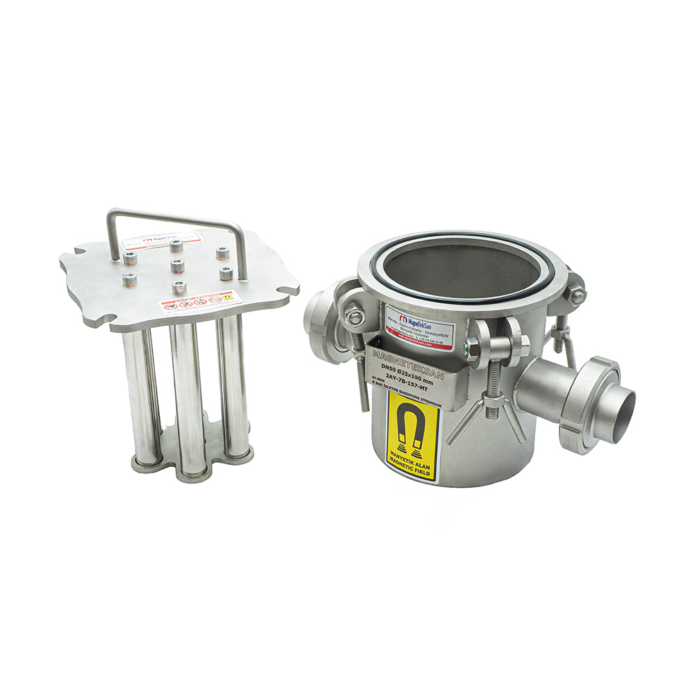 DN50 Neodymium Magnetic Filter – Olive Oil Production Lines