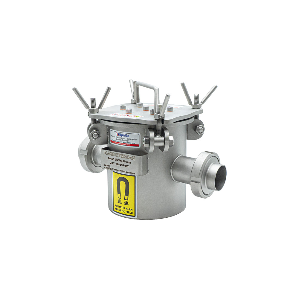 DN50 Neodymium Magnetic Filter – Olive Oil Production Lines