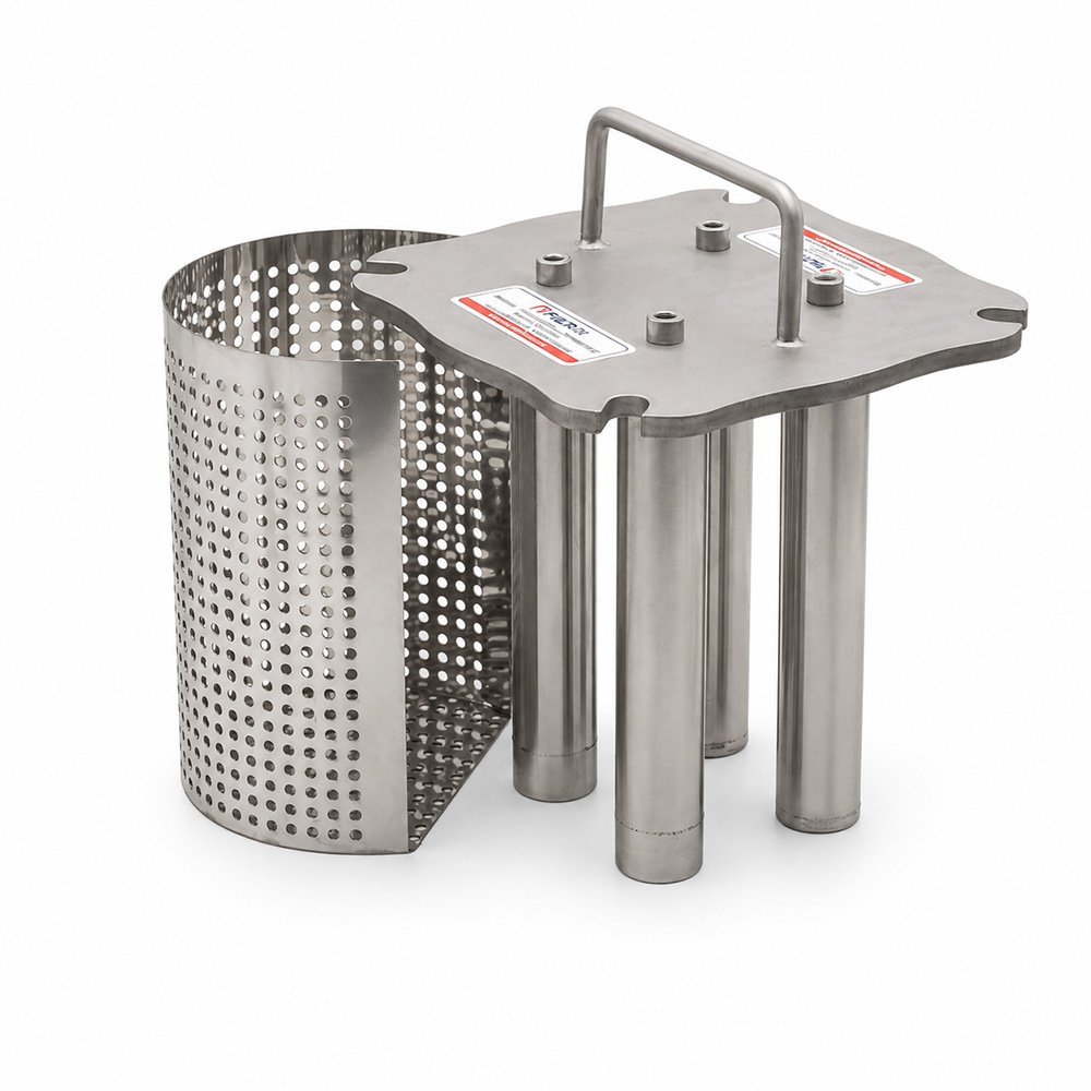 DN65 – 4-Rod Magnetic Dirt Separator Filter – Central Heating Systems