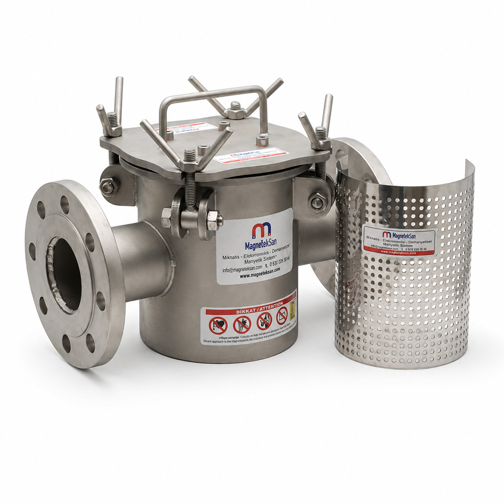 DN65 – 4-Rod Magnetic Dirt Separator Filter – Central Heating Systems