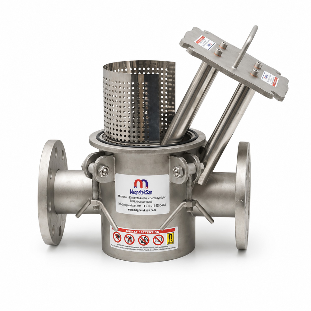 DN65 – 4-Rod Magnetic Dirt Separator Filter – Central Heating Systems