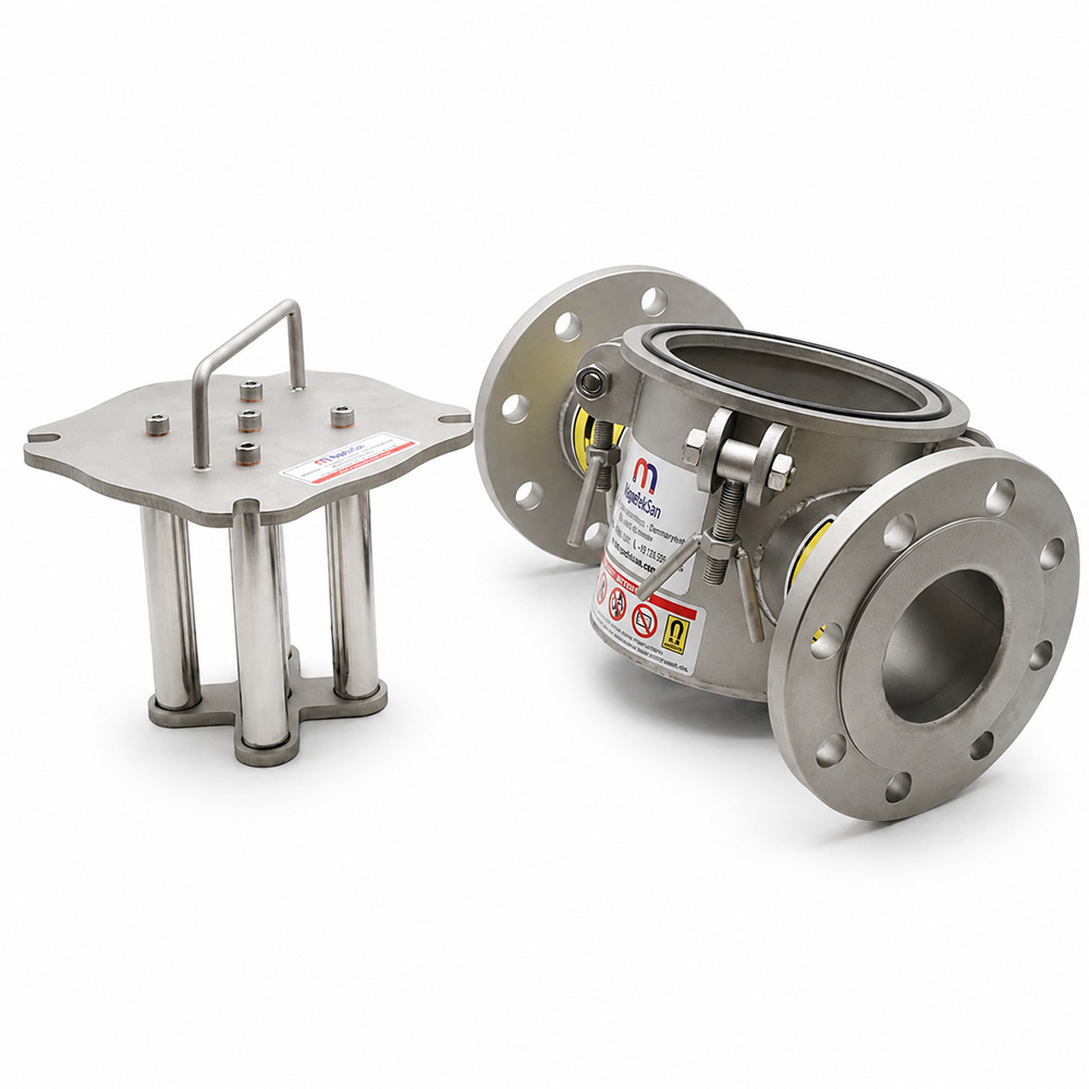 DN80 – 5-Rod Neodymium Magnetic Filter – Water-Based Adhesives