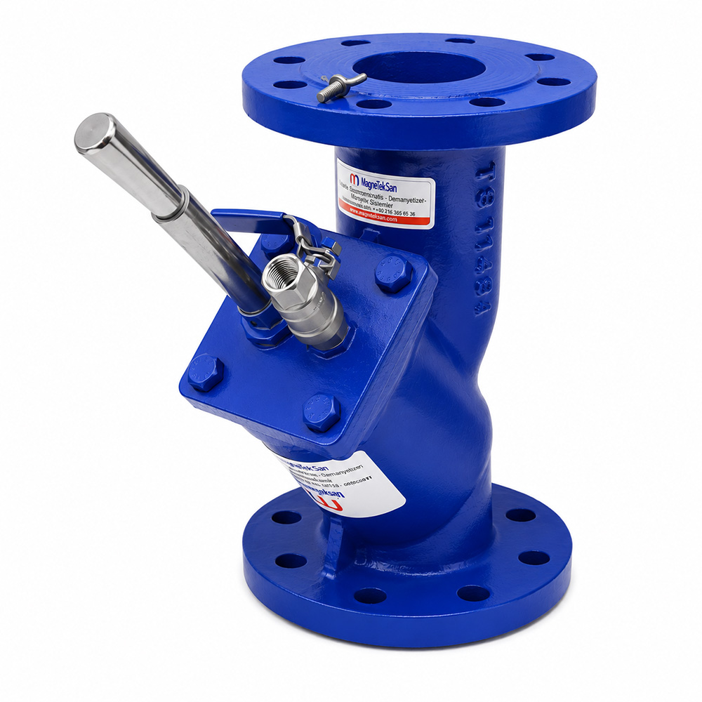 DN80 – Neodymium Magnetic Filter – Wet Wire Drawing Line, Ø25x220 mm