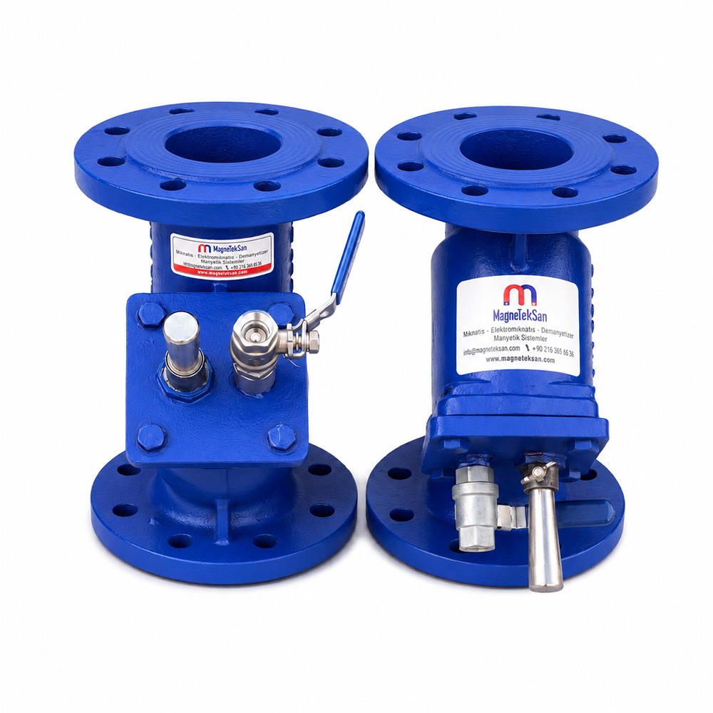 DN80 – Neodymium Magnetic Filter – Wet Wire Drawing Line, Ø25x220 mm