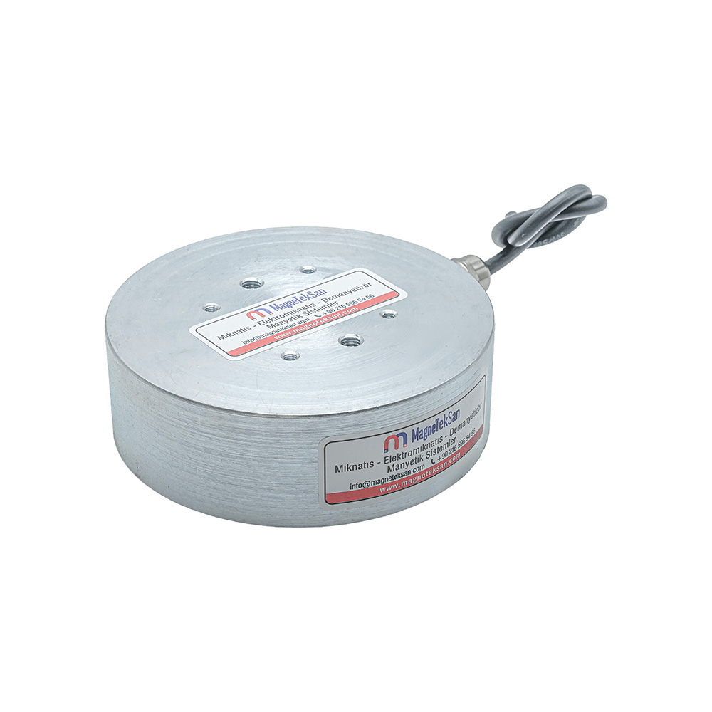 Ø140xØ80x45 mm Ring Electromagnet 24V DC – Metal Lid Handling