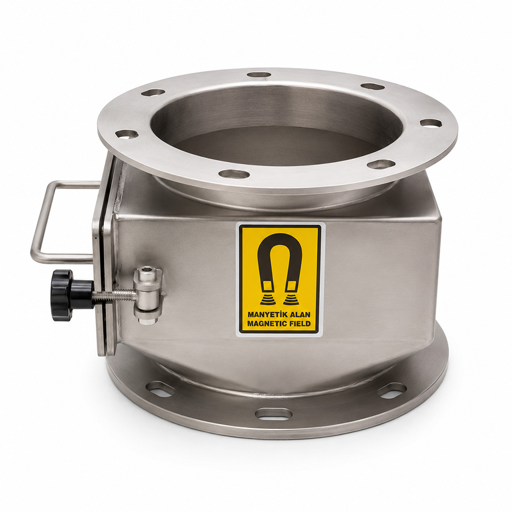 Ø200 mm Neodymium Drawer Magnet – Flour Blending Line (3)