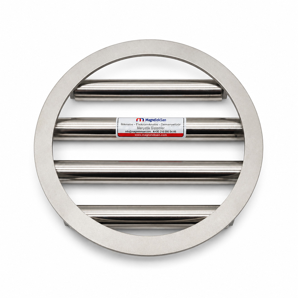 Ø250 mm Neodymium Round Grid Magnet for Freeze-Dried Fruit