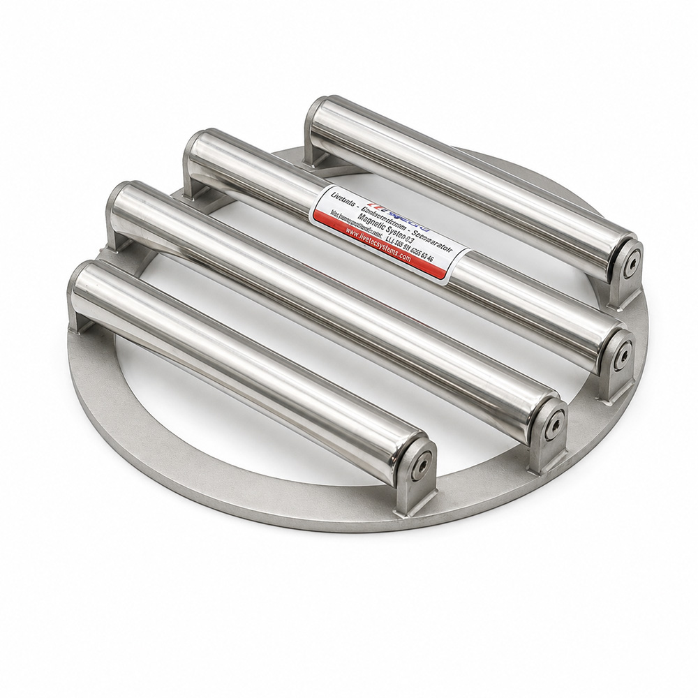 Ø250 mm Neodymium Round Grid Magnet for Freeze-Dried Fruit
