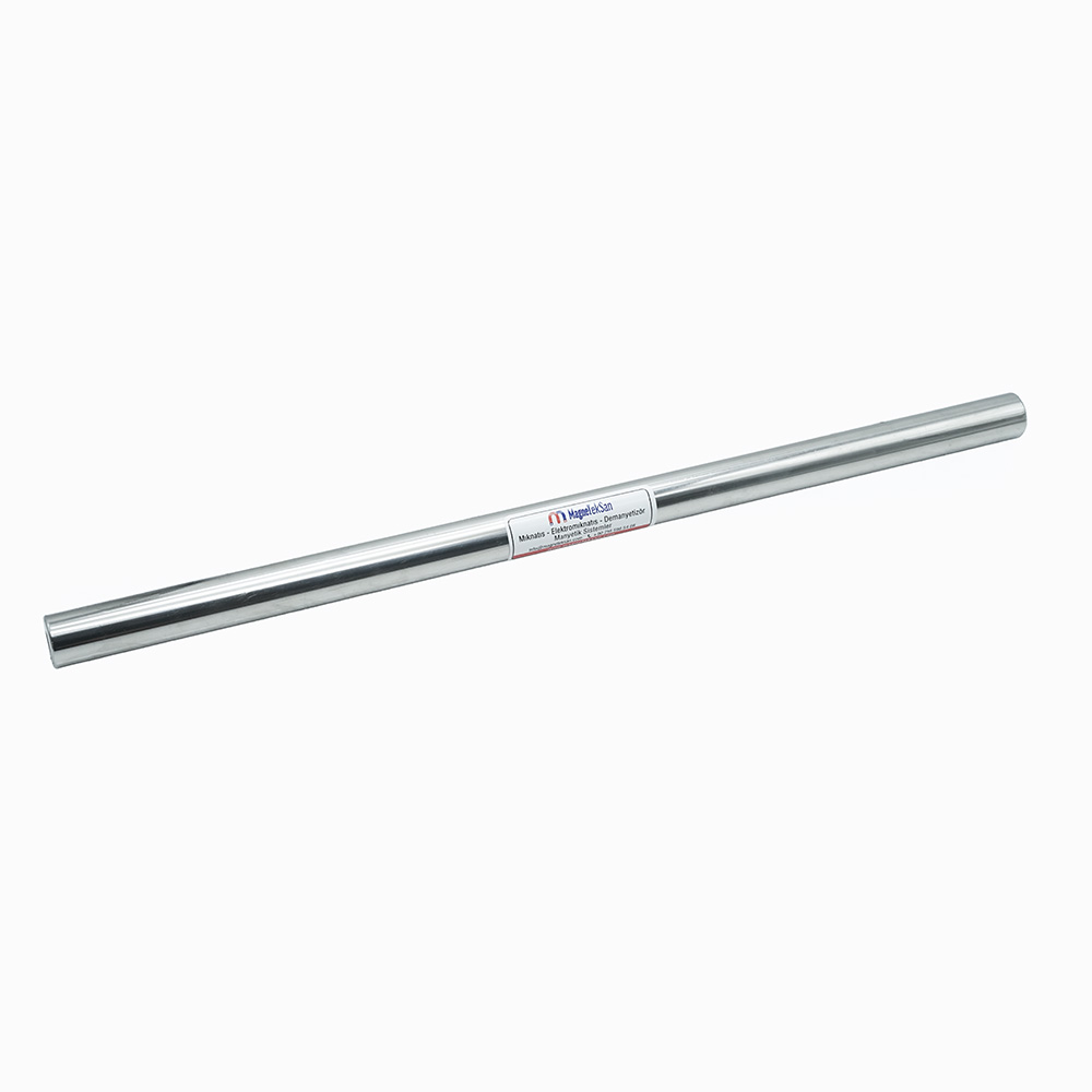 Ø25x520 mm N38 Neodymium Magnetic Bar 10,000 Gauss – Wood Pellet Production