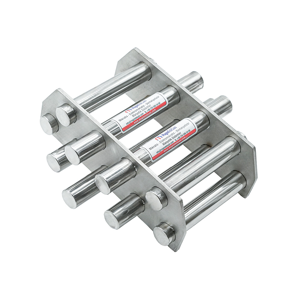 Ø300 mm Neodymium Magnetic Grid for Plastic Granule and Masterbatch Production – Double Row N38