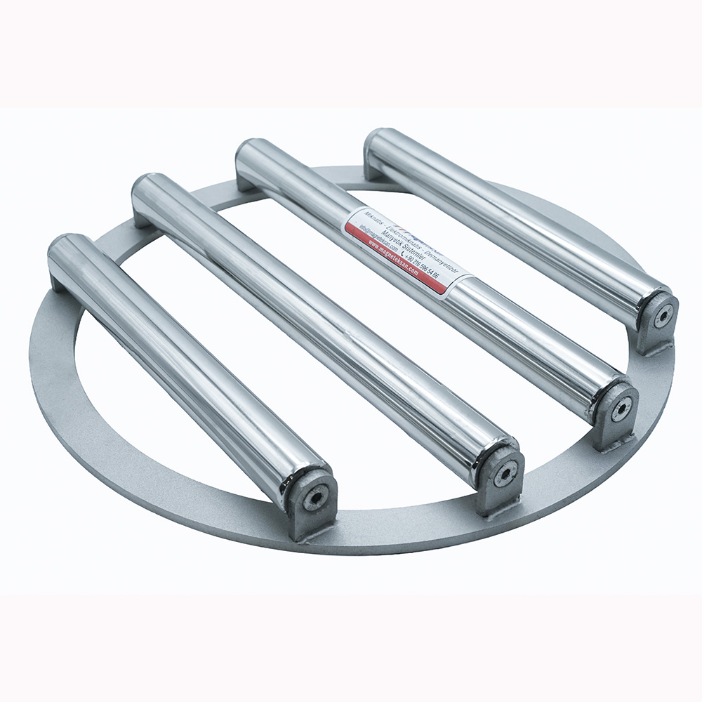 Ø300 mm Neodymium Magnetic Grid – Dry Pet Food Production