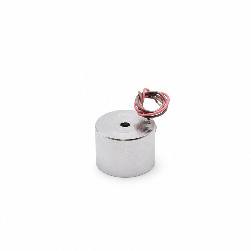 Ø40x29 mm – Round Electromagnet – Bolt Feeding Line, 24V DC 13W