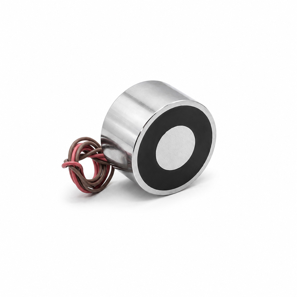 Ø50x29 mm Electro-Permanent Holding Magnet – Assembly Pallet Part Fixing – 24V DC 8W