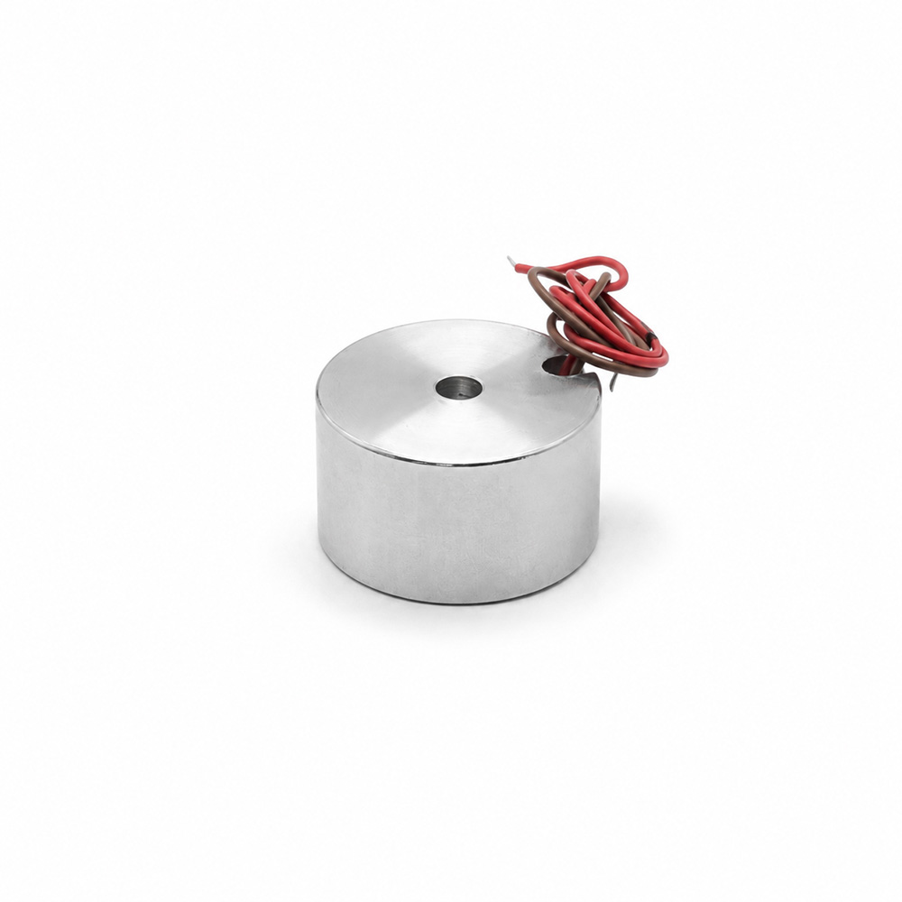 Ø50x29 mm Electro-Permanent Holding Magnet – Assembly Pallet Part Fixing – 24V DC 8W