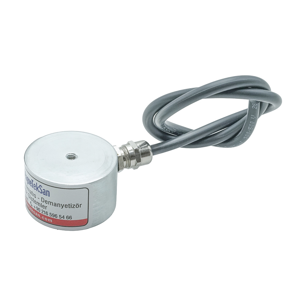 Ø50x30 mm 24V DC Electromagnet – Laser Marking Automation